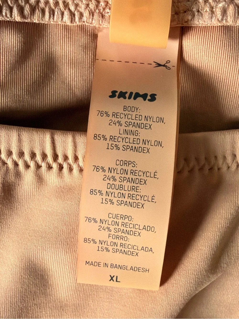 Skims Side Tie Swim Bottoms